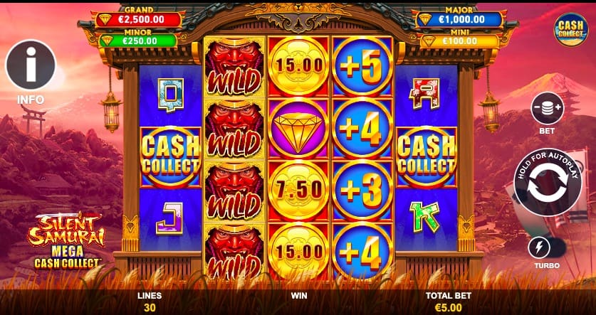 Playtech Slot - Samurai Fury