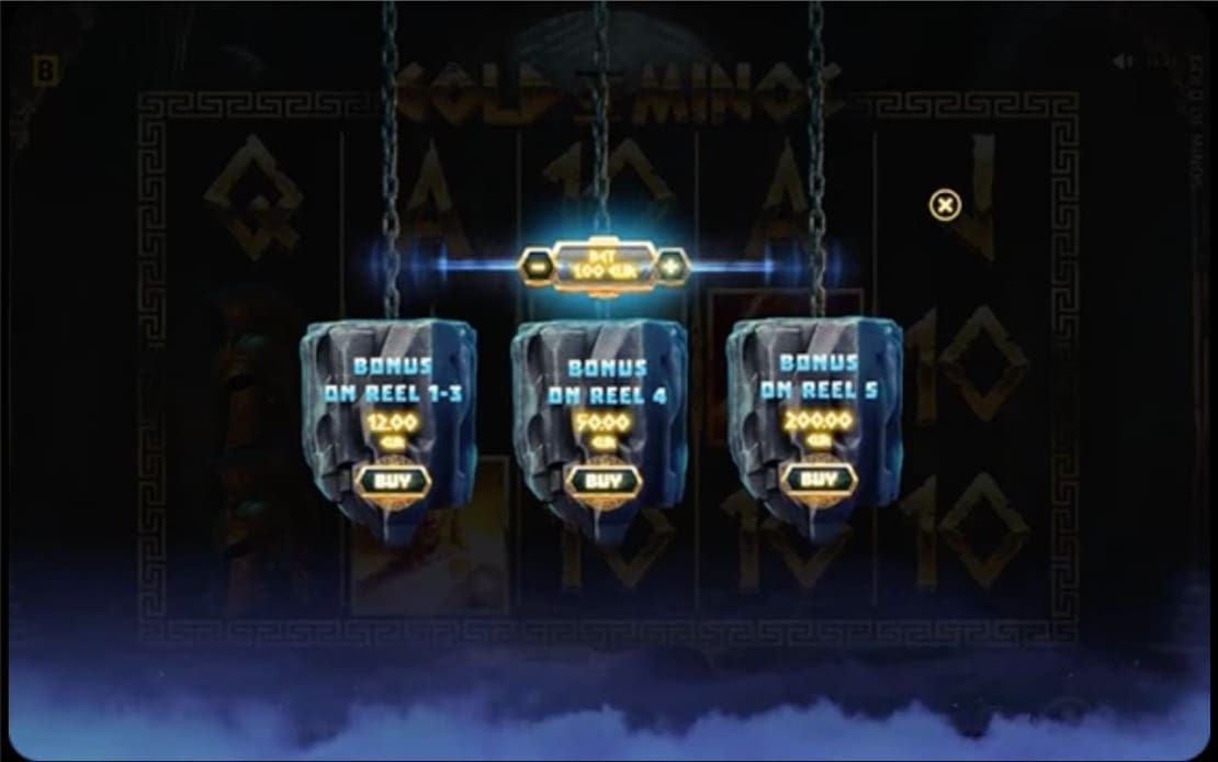 Gold Minos 3rd screen