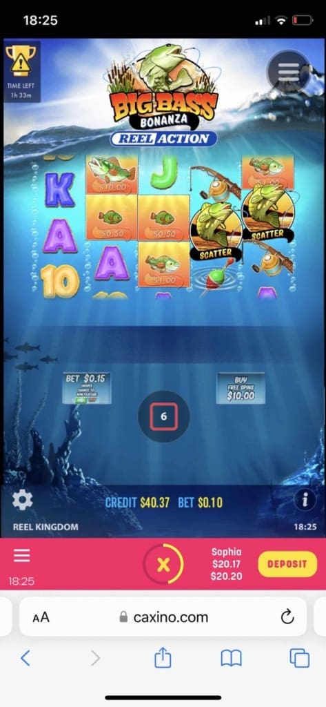 Caxino Casino Screen