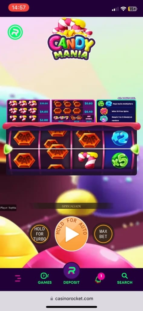 casino rocket games
