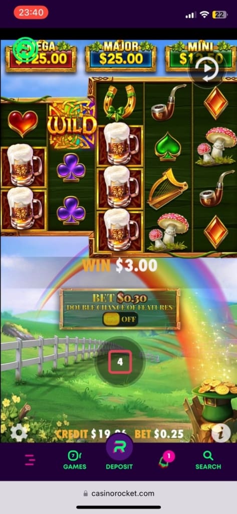 casino rocket games