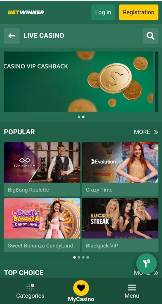 betwinner casino