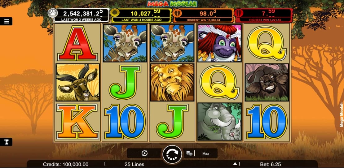 Mega Moolah by Microgaming