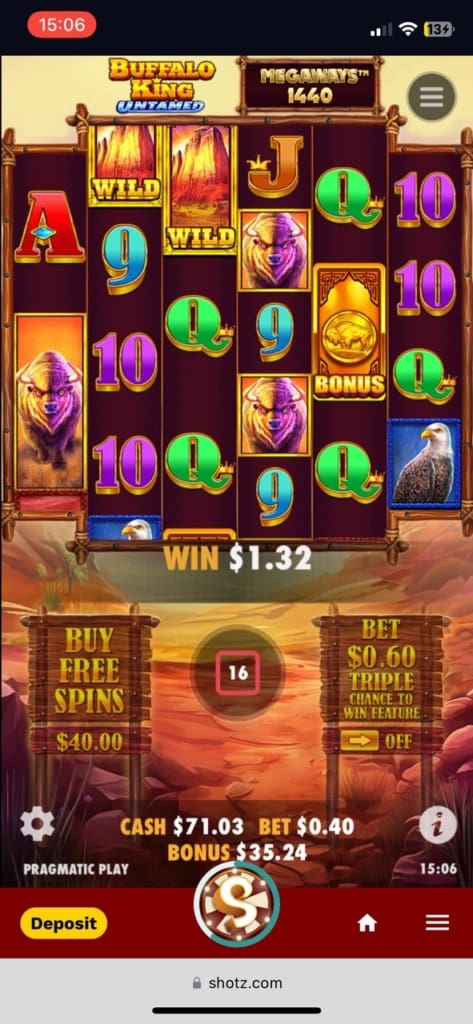 Shotz Casino Games