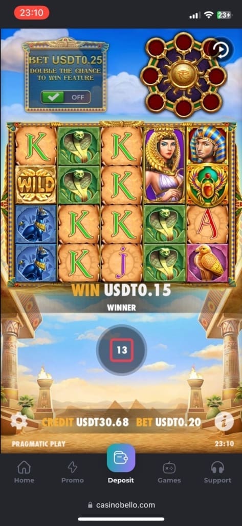 CasinoBello Casino Games