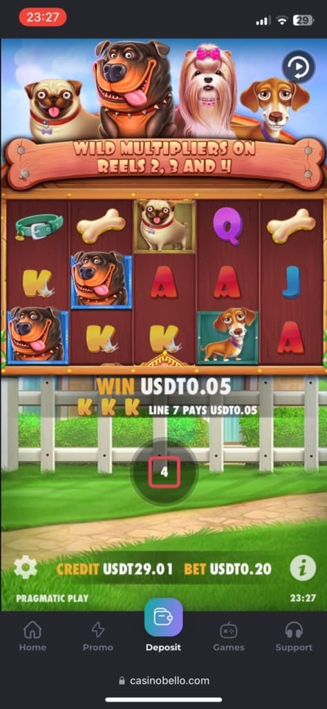 CasinoBello Casino Games