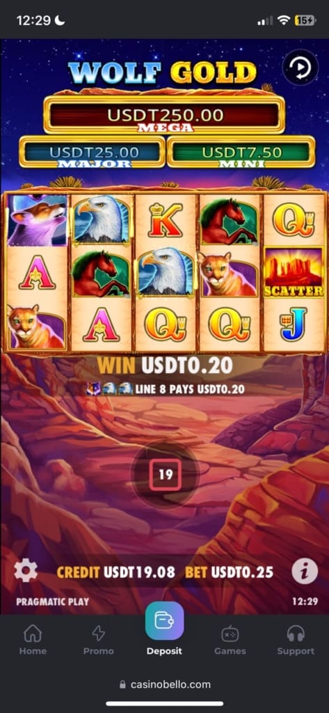 CasinoBello Casino Games