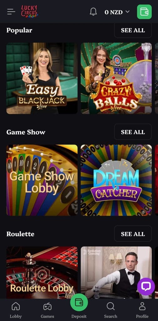 Lucky Circus Games