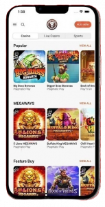 leovegas app screenshot